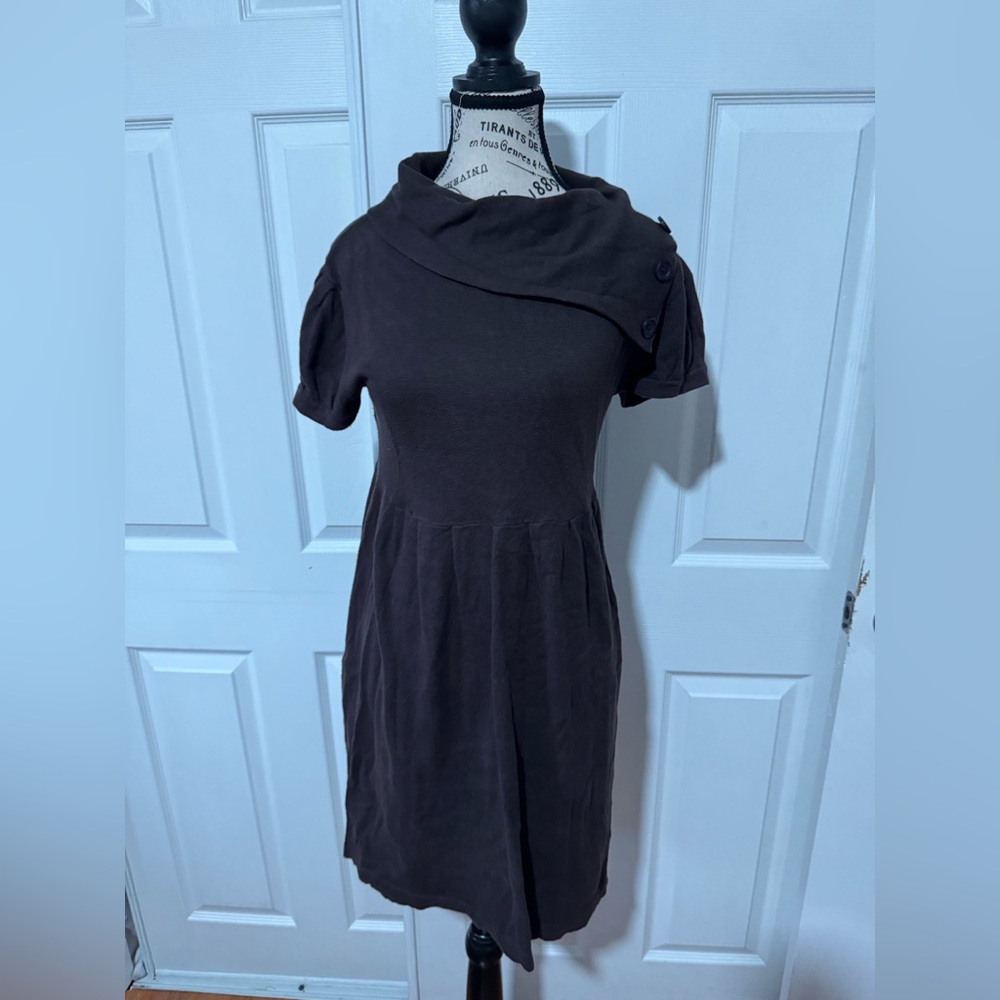 Brown sweater shirt brown dress medium $5 final